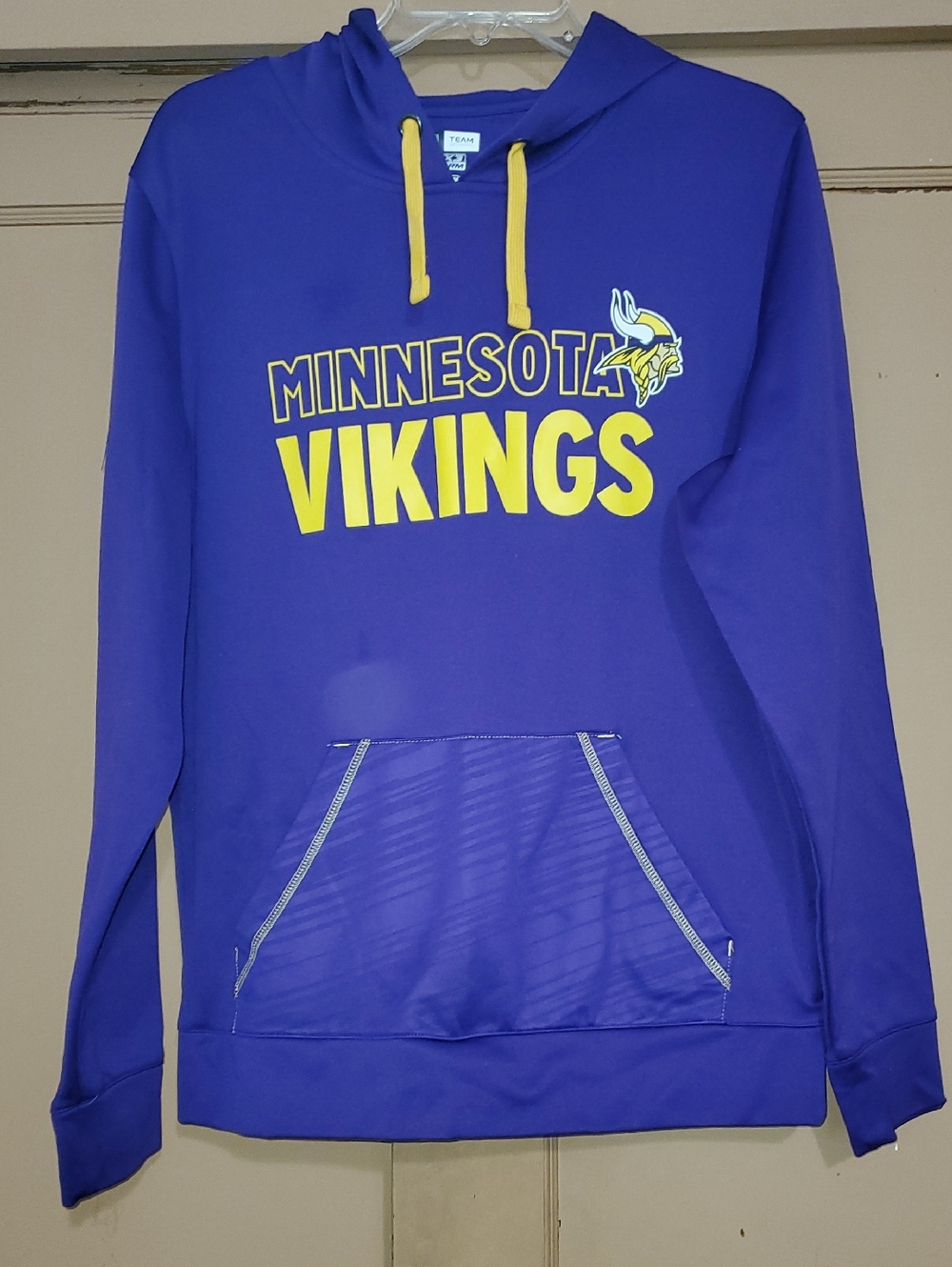 Team Apparel Purple Pullover with White Accents